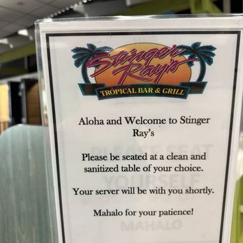 Stinger Ray's Tropical Bar & Grill - We followed direction and were threatened with security - Bars Near Me - Honolulu, Hawaii Stinger Ray's Tropical Bar & Grill - We followed direction and were threatened with security - Bars Near Me - Honolulu, Hawaii