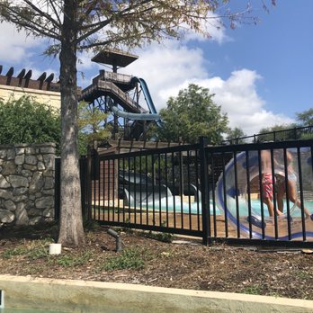 River Bluff Water Experience - 2 of the water slides - Water Parks Near Me - San Antonio, Texas