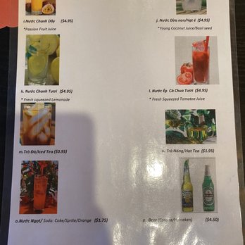 Nem Restaurant - Drink Menu - Vietnamese Near Me - San Jose, California Nem Restaurant - Drink Menu - Vietnamese Near Me - San Jose, California