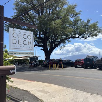 Coco Deck - View from parking - Mexican Near Me - Lahaina, Hawaii Coco Deck - View from parking - Mexican Near Me - Lahaina, Hawaii