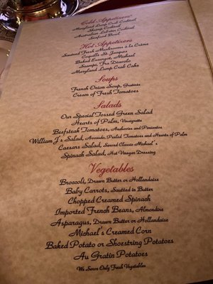 Menu photo 6 Michael's Gourmet Room Las Vegas, NV Menu photo 6 Michael's Gourmet Room Las Vegas, NV