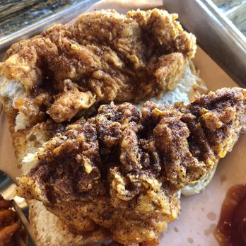 The Cookshack - Ok the Texas hot is quite hot FYI - Chicken Shop Near Me - Fort Worth, Texas