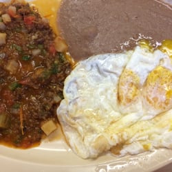 Los Corrales Taqueria - Apporreado with eggs