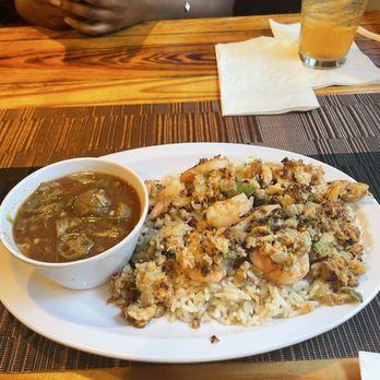 Hannibal's Kitchen - Okra soup and crab rice. - Barbeque Near Me - Charleston, South Carolina