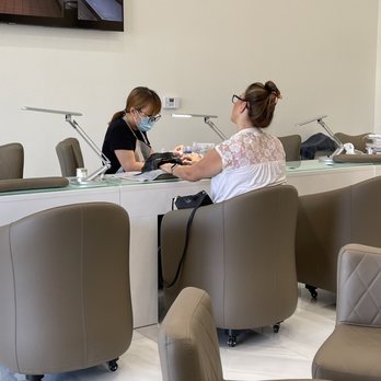 Teco Spa - Clean and modern mani area - Nail Salons Near Me - Rancho Santa Margarita, California