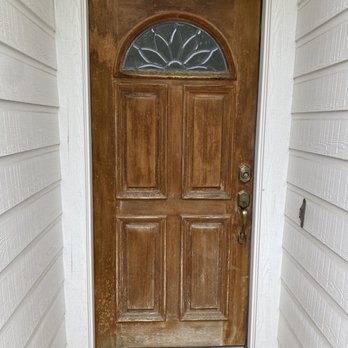 Sturdy Doors Refinishing - Before - Refinishing Services Near Me Sturdy Doors Refinishing - Before - Refinishing Services Near Me
