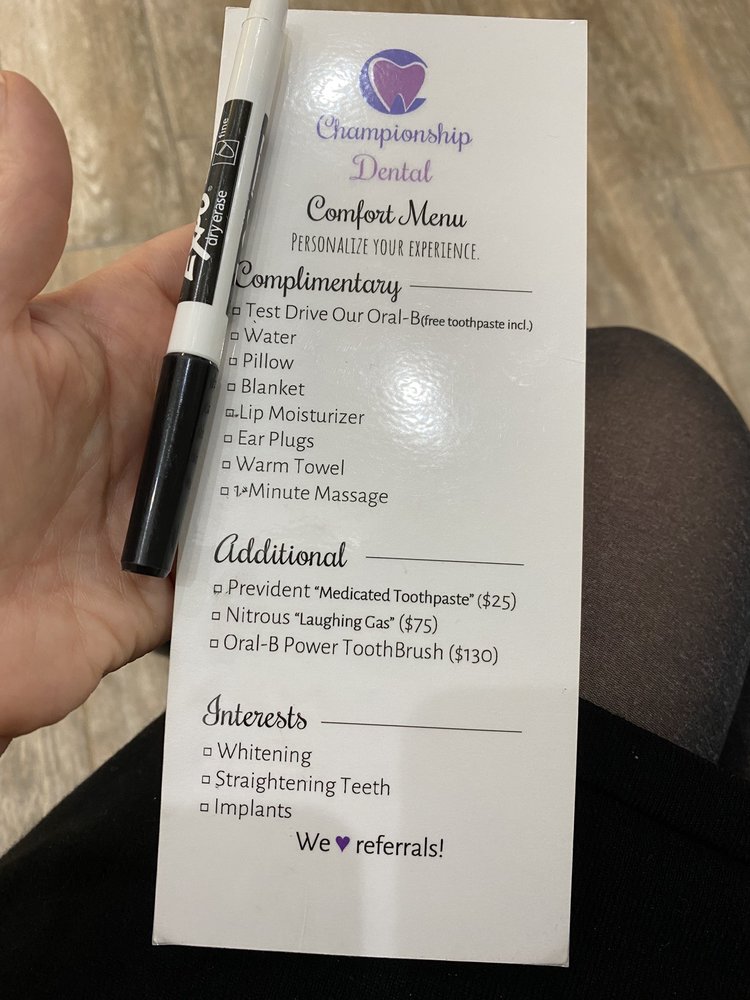 CHAMPIONSHIP DENTAL 1018 N Zang Blvd, Dallas, TX Yelp