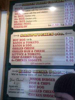Menu photo 2 Hungry Herbies Drive Inn Cache Creek, BC