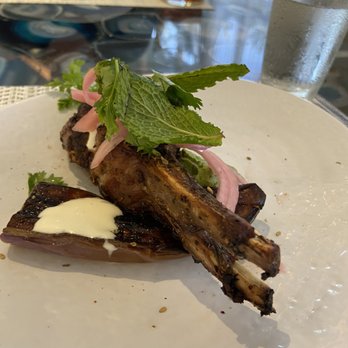 Atlantikos - Oven Roasted Lamb Chop - Mediterranean Near Me - Bal Harbour, Florida