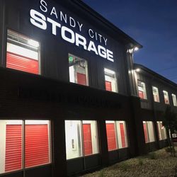 Sandy City Self Storage - Sandy City Self Storage Night Time
