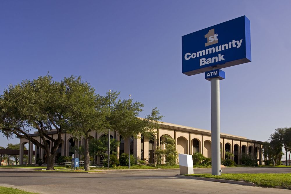 FIRST COMMUNITY BANK Updated September 2024 1600 E Main St, Alice