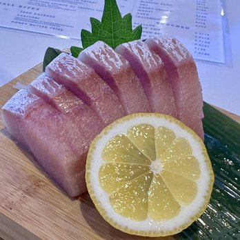 Blue Maki By The Blue Fish - Hamachi sashimi - Sushi Bars Near Me - Carrollton, Texas