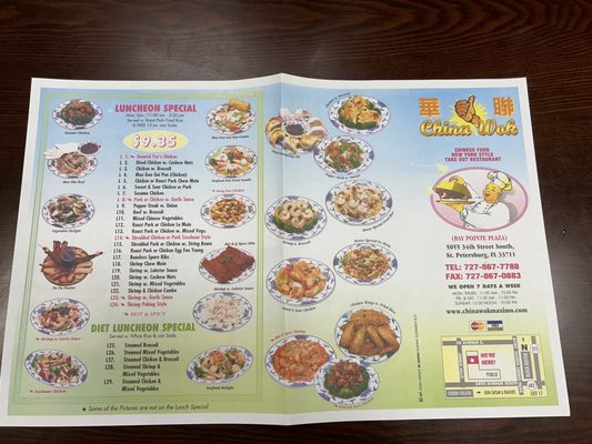 Menu photo 4 China Wok Saint Petersburg, FL