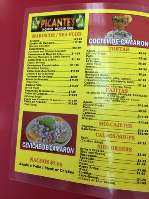 Menu photo 8 Picante's Taqueria Anaheim, CA Menu photo 8 Picante's Taqueria Anaheim, CA