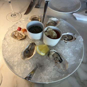 Spago - Half Dozen Oysters Three East And West Coast - New American Near Me - Las Vegas, Nevada Spago - Half Dozen Oysters Three East And West Coast - New American Near Me - Las Vegas, Nevada