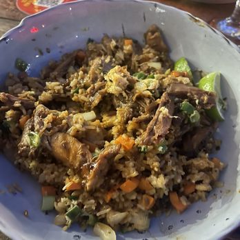 Kapow Noodle Bar - DUCK FRIED RICE WITH VEGETABLES EXCELLENT CHOICE FOR PICKY EATERS! - Asian Fusion Near Me - Boca Raton, Florida Kapow Noodle Bar - DUCK FRIED RICE WITH VEGETABLES EXCELLENT CHOICE FOR PICKY EATERS! - Asian Fusion Near Me - Boca Raton, Florida