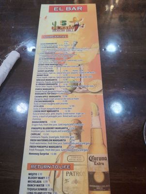 Menu photo 1 Cinco de Mayo Hueytown, AL