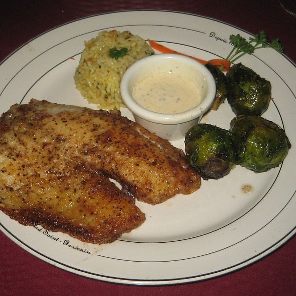 Chez Axel French Restaurant - Tilapia. - French Near Me - Albuquerque, New Mexico