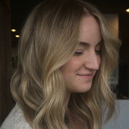 Blonde low maintenance highlights