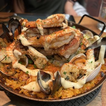 El Five - Seafood Paella - Tapas/Small Plates Near Me - Denver, Colorado El Five - Seafood Paella - Tapas/Small Plates Near Me - Denver, Colorado