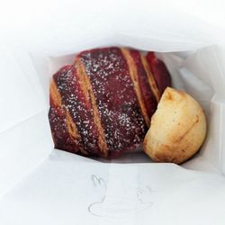 We We’s Bakery & Bistro - Guava and Cheese croissant and Pan de Bono. The quality has definitely gone down.