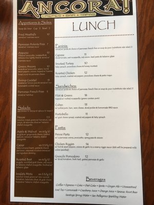 Menu photo 6 Ancora! Utica, NY Menu photo 6 Ancora! Utica, NY