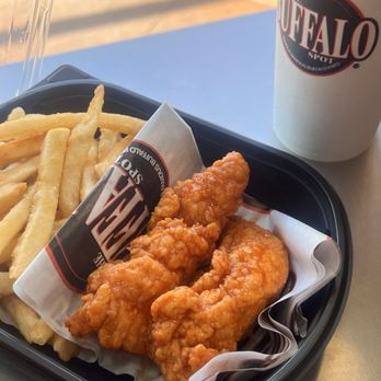 The Buffalo Spot - Long Beach - 2 piece original tender with fries. - Chicken Wings Near Me - Long Beach, California The Buffalo Spot - Long Beach - 2 piece original tender with fries. - Chicken Wings Near Me - Long Beach, California