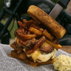 Silver Dollar Bar - Specialty burger in August was our pitstop burger