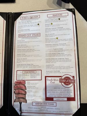 Menu photo 2 Trolley Steaks and Seafood Fort Wayne, IN Menu photo 2 Trolley Steaks and Seafood Fort Wayne, IN
