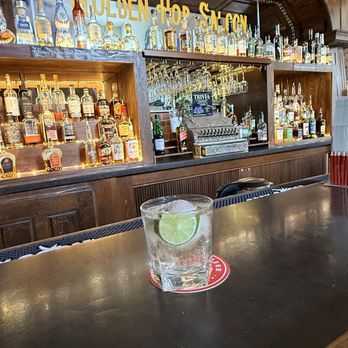 Golden Hop Saloon - Casamigos and soda - Burgers Near Me - Independence, Oregon