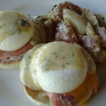 Jake's - Salmon benedict - New American Near Me - Del Mar, California