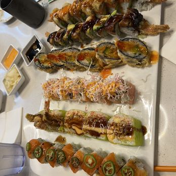 Magic Sushi - Thousands Island Roll, Rainforest Roll - Sushi Bars Near Me - Charlotte, North Carolina Magic Sushi - Thousands Island Roll, Rainforest Roll - Sushi Bars Near Me - Charlotte, North Carolina