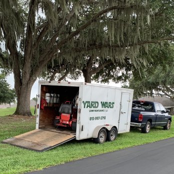 Yard Wars Lawn Maintenance - a truck and trailer - Lawn Services Near Me Yard Wars Lawn Maintenance - a truck and trailer - Lawn Services Near Me