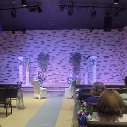 Colorado Christian Fellowship - A beautiful set up for a wedding.