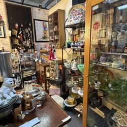 Great items for collectors. Uranium glass, vintage Jewlery, Corning ware, Tupperware and so much! 22,000 square feet of treasures