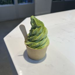 matcha soft serve matcha soft serve