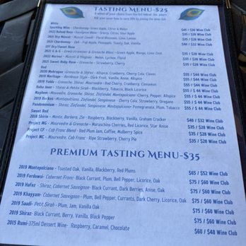 Fazeli Cellars Winery - Wine menu - Wineries Near Me - Temecula, California