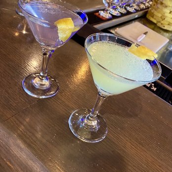 Boat Club Restaurant & Bar - lemoncello martini and purple reign - Seafood Near Me - Duluth, Minnesota