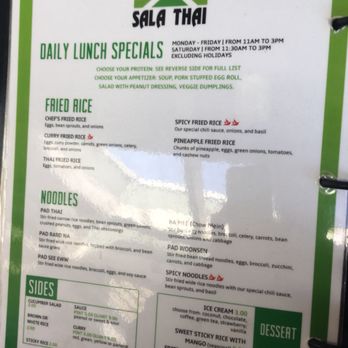Sala Thai - Thai Near Me - San Diego, California Sala Thai - Thai Near Me - San Diego, California