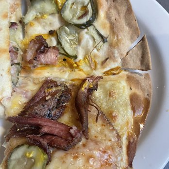 MacKenzie River Pizza, Grill & Pub - Cuban on flatbread... or lack thereof. - Pizza Near Me - Billings, Montana MacKenzie River Pizza, Grill & Pub - Cuban on flatbread... or lack thereof. - Pizza Near Me - Billings, Montana