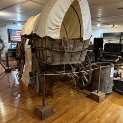 Museum of the Waxhaws - A Conestoga Wagon built in 1814.