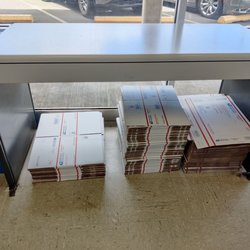 US Post Office - Flat Rate boxes... Take as many as you want!
