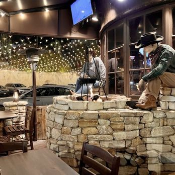 Saddle Ranch Chop House - Outdoor patio dining. - Steakhouses Near Me - West Hollywood, California