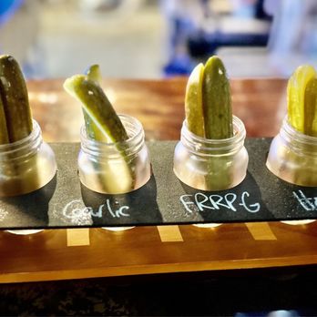 Typsy Unicorns Brewing - Pickle flight - Brewpubs Near Me - Edgewater, Florida