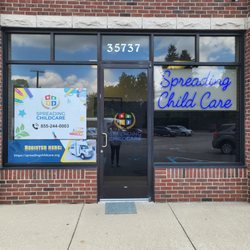 Spreading Childcare - We are located in the plaza with the Dollar Tree
