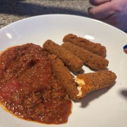 Jimmy's Family Steak House - Pepper Jack cheese sticks! Yummmm