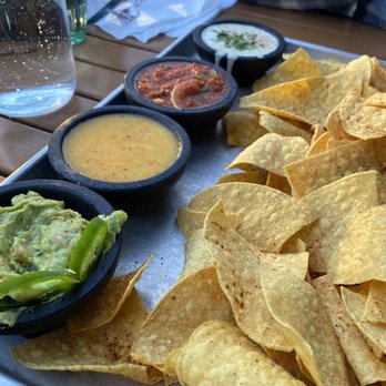 Social Cantina - Chips & Salsa Flight - Tacos Near Me - Bloomington, Indiana Social Cantina - Chips & Salsa Flight - Tacos Near Me - Bloomington, Indiana