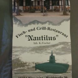 Fischrestaurant Nautilus - Flyer