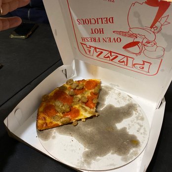 Village Pizza & Subs - Box is inside out?!?!? That should have been a sign. - Pizza Near Me - Brockton, Massachusetts Village Pizza & Subs - Box is inside out?!?!? That should have been a sign. - Pizza Near Me - Brockton, Massachusetts