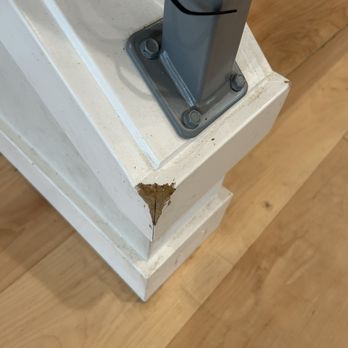 V B Custom Fix - The before: damage to baseboard - Handyman Near Me - Pacific, Washington V B Custom Fix - The before: damage to baseboard - Handyman Near Me - Pacific, Washington